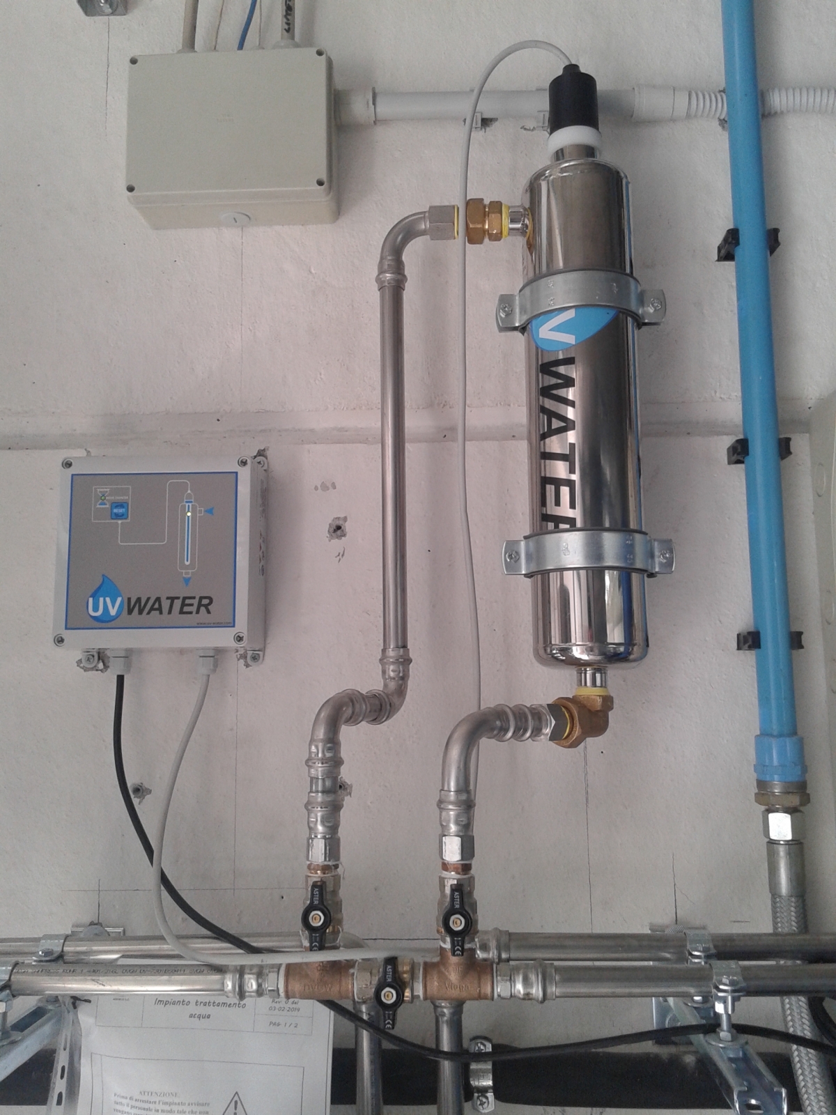 Impianto UV-WATER 2 25.07.14